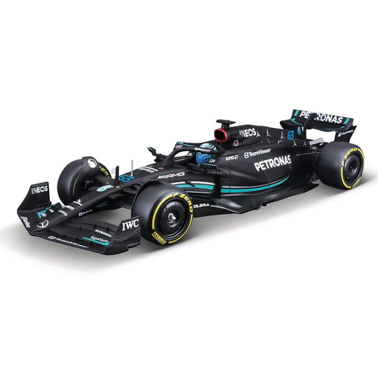 Bburago F1 Mercedes AMG W14 E Performance #63 (Balck)