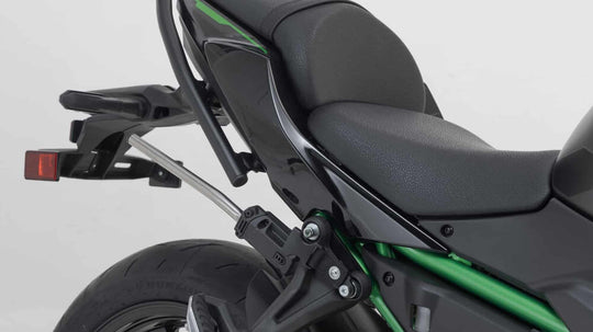 SW Motech Blaze Saddlebag Mounts for Kawasaki Z650 Ninja 650 (HTA.08.740.81400/B)