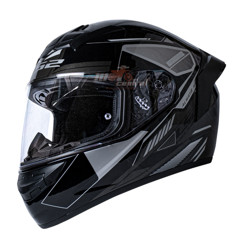 LS2 FF352 Betha Black Grey Gloss Helmet