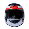 LS2 FF352 Betha White Red Gloss Helmet