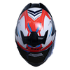 LS2 FF352 Betha White Red Gloss Helmet