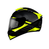 MT Blade 2 SV Rhapsody B3 Gloss Black Fluro Yellow Helmet