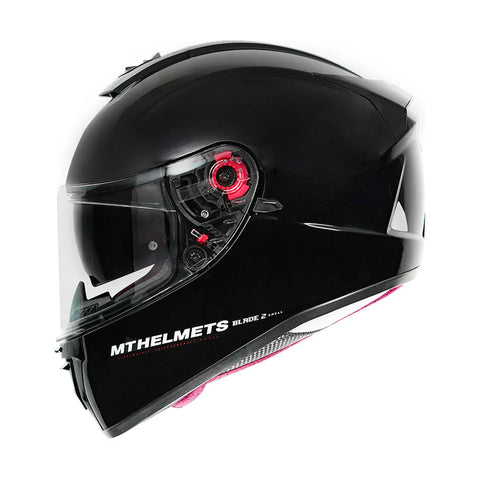 MT Blade 2 SV Solid A1 Gloss Black Helmet - Moto Central