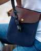 Trip Machine Thirst Aid Kit (Canvas Blue + Cognac Leather)