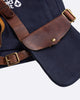 Trip Machine Thirst Aid Kit (Canvas Blue + Cognac Leather)