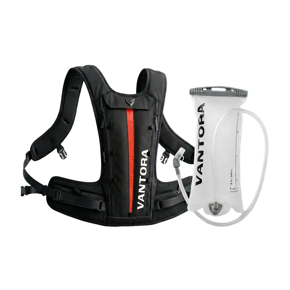 Vantora Lumo with 2 Litres Hydration Bladder (Black Red)
