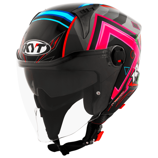 KYT D City Ratthapark Play Replica Gloss Open Face Helmet