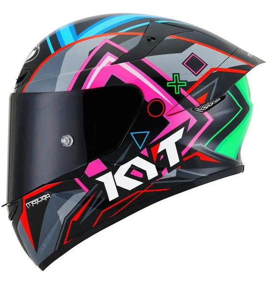 KYT TT Course Rattaphark Play Replica Gloss Helmet