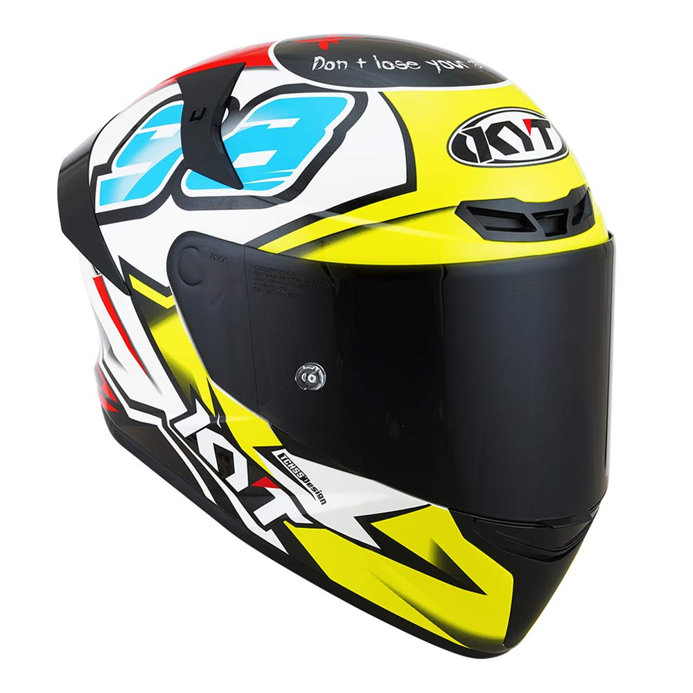 KYT TT Course 98 Bomb Gloss Helmet– Moto Central