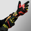 Tiivra Dual Sport Chameleon Gloves (Black Yellow)