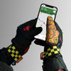 Tiivra Dual Sport Chameleon Gloves (Black Yellow)