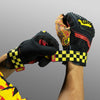 Tiivra Dual Sport Chameleon Gloves (Black Yellow)