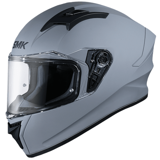 SMK Stellar Sports Solid Matt Nardo Grey (MA600) Helmet