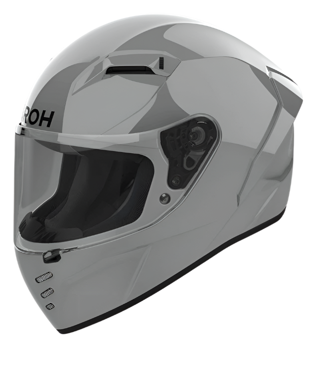 Airoh Connor Plain Cement Grey Gloss Helmet