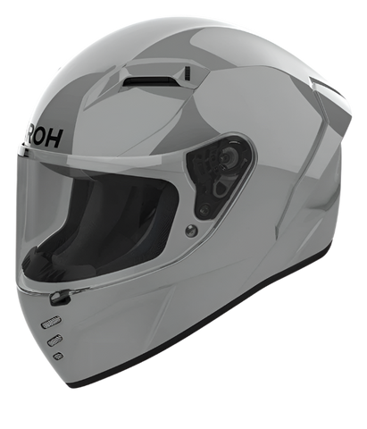 Airoh Connor Plain Cement Grey Gloss Helmet