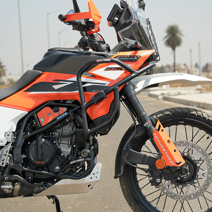 Moto Torque KTM Adventure 2025 390 250 X Crash Guard (Black)
