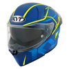 KYT R2R Pro Concept Matt Blue Yellow Helmet