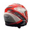 LS2 FF320 Stream Evo Letalis Grey Red White Gloss Helmet (D Ring)