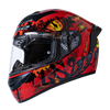 LS2 FF352 Demon Dark Red Gloss Helmet