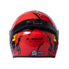 LS2 FF352 Demon Dark Red Gloss Helmet