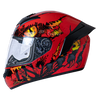 LS2 FF352 Demon Dark Red Gloss Helmet