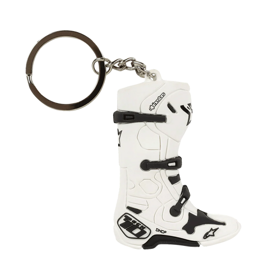 Alpinestars New Tech10 Boot Keyfob (White)