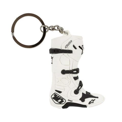 Alpinestars New Tech10 Boot Keyfob (White)