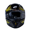 Bilmola Rapid RS Duck Off Gloss Black Yellow Helmet