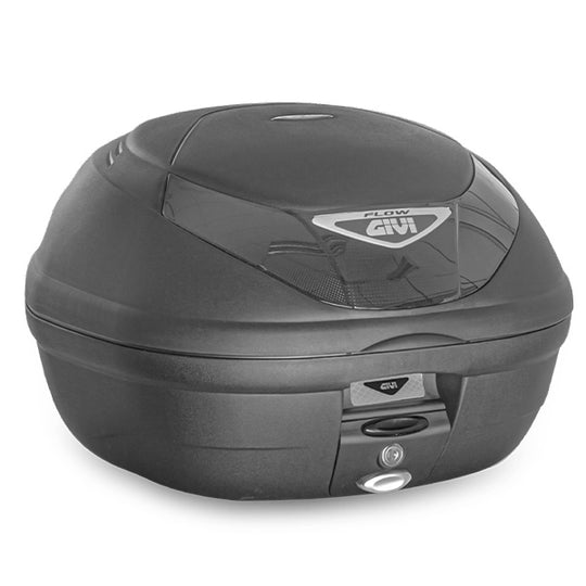 GIVI Top Case E350N2 Flow II (Black with Smoke Reflector)