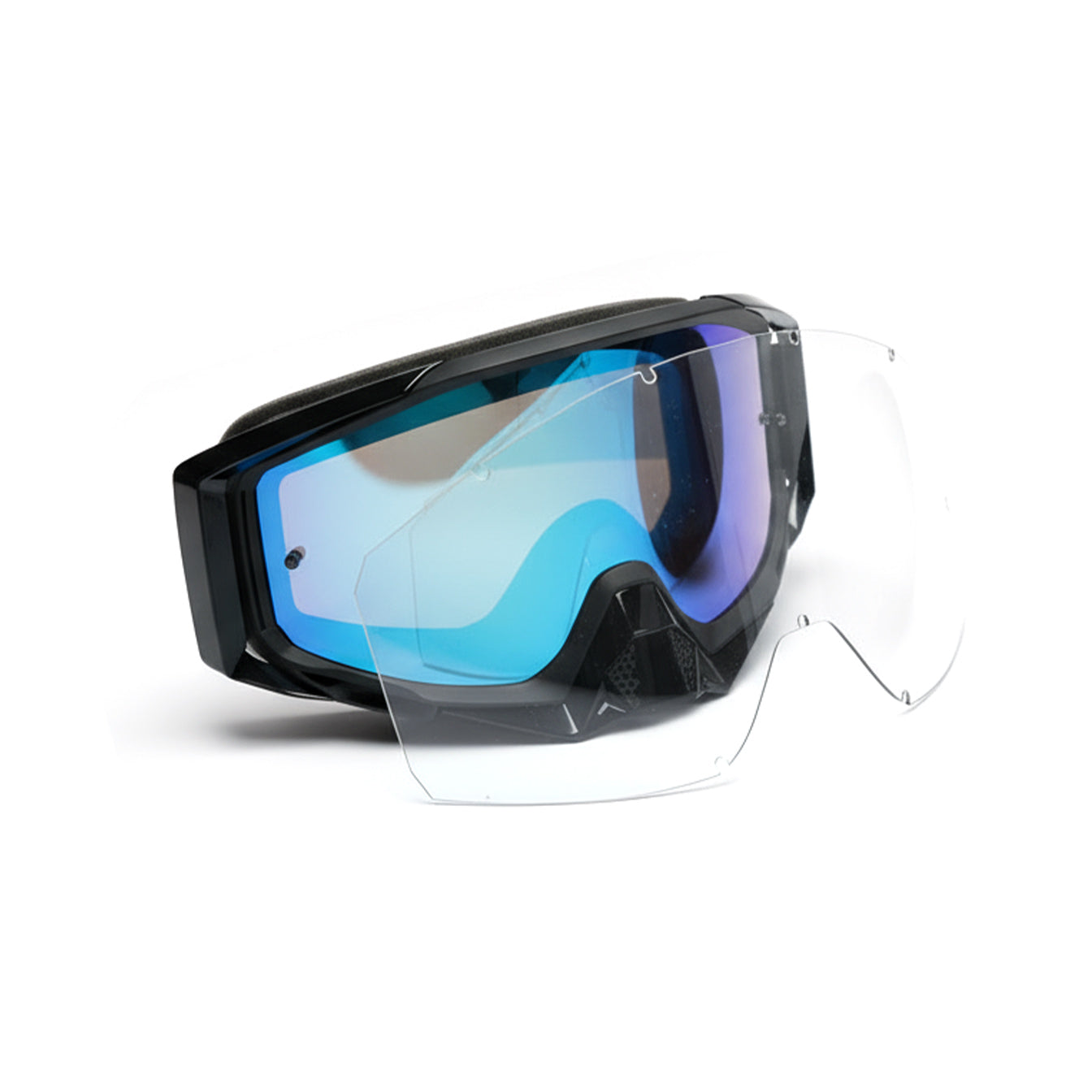 REISE Revver MX Goggles (Black)– Moto Central