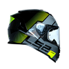 LS2 FF800 Storm II Epic Black Yellow Gloss Helmet (D Ring)