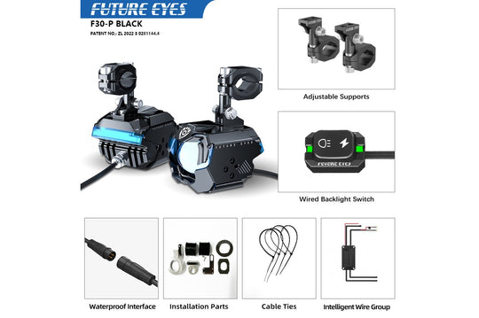 Moto VanGuard Auxiliary Lights Future Eyes (F30P)