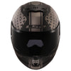 LS2 Stream II Flag Matt Black Grey Helmet (D Ring)