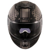 LS2 Stream II Flag Matt Black Grey Helmet (D Ring)