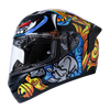 LS2 FF352 Foo Dog Black Yellow Gloss Helmet