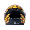 LS2 FF352 Foo Dog Black Yellow Gloss Helmet