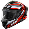 SMK Typhoon Freeride Gloss Black Red Grey (GL236) Helmet