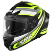 SMK Typhoon Freeride Gloss Black Yellow Grey (GL246) Helmet