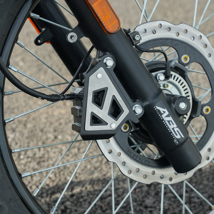 Moto Torque Hero XPulse 210 Front Caliper Guard (Black)