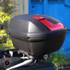 GIVI Top Case B47NML Black with Red Reflectors