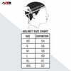 AXOR Retro Moto-X Dull Black Helmet
