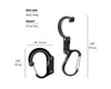 Gear Aid Hero Clip Mini Black Red (210011-922) - Moto Central