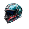 MT Stinger 2 Tron C6 Gloss Black Blue Helmet