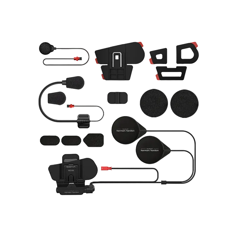 SENA 60S Spare Helmet Clamp Kit with Universal Microphone Kit