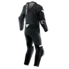 Dainese Laguna Seca 6 Men One Piece Motorcycle Perforated Leather Suit (White Black Anthracite)