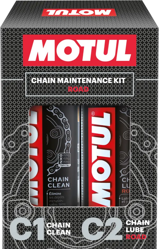 Motul Chain Maintenance Kit Road C1 C2 Combo (150ml each)