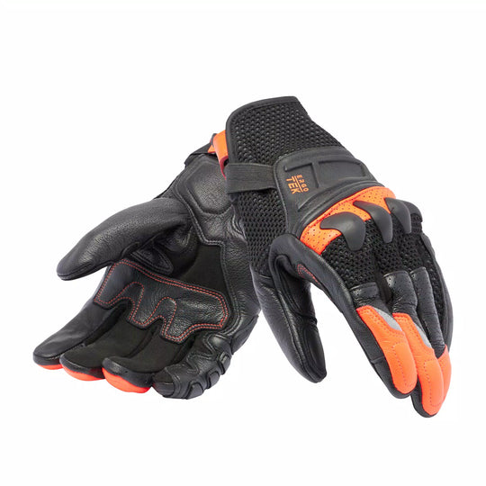 Dainese XRide 2 Ergo Tek Gloves (Black Fluo Red)