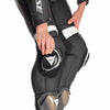 Dainese Laguna Seca 6 Men One Piece Motorcycle Perforated Leather Suit (White Black Anthracite)
