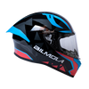 Bilmola Rapid RS Frazer Roger Gloss Black Blue Pink Helmet