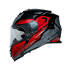LS2 FF800 Storm II Kronos Red Grey Black Gloss Helmet (D Ring)